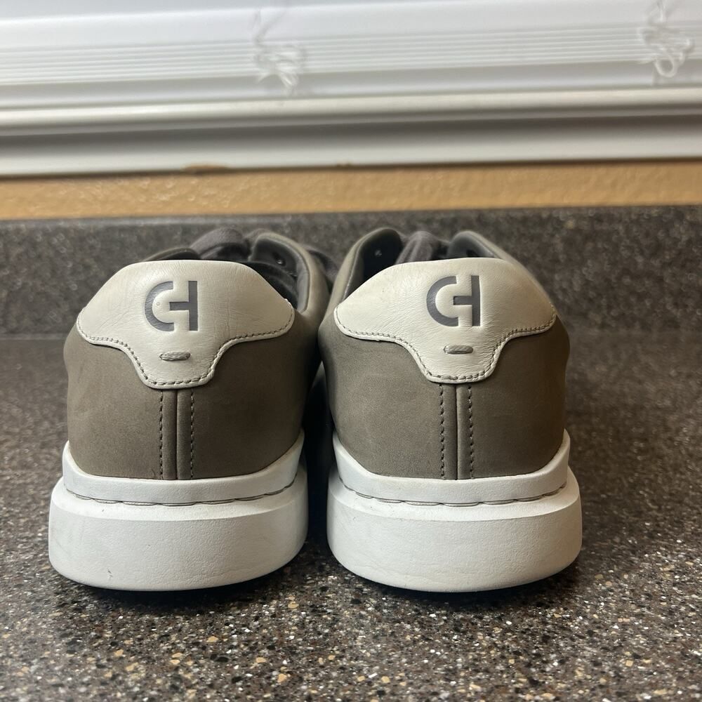 Cole Haan GrandSeries Mens 11.5 M Shoes Sneaker Beige Leather Casual Comfort Low - Picture 9 of 12